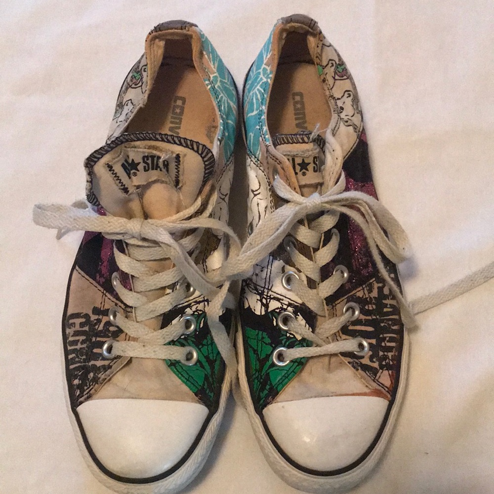 Converse all star graffiti unicorn 8